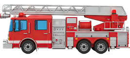 Fire truck animation